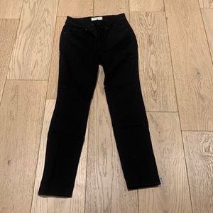 Madewell black 25P jeans